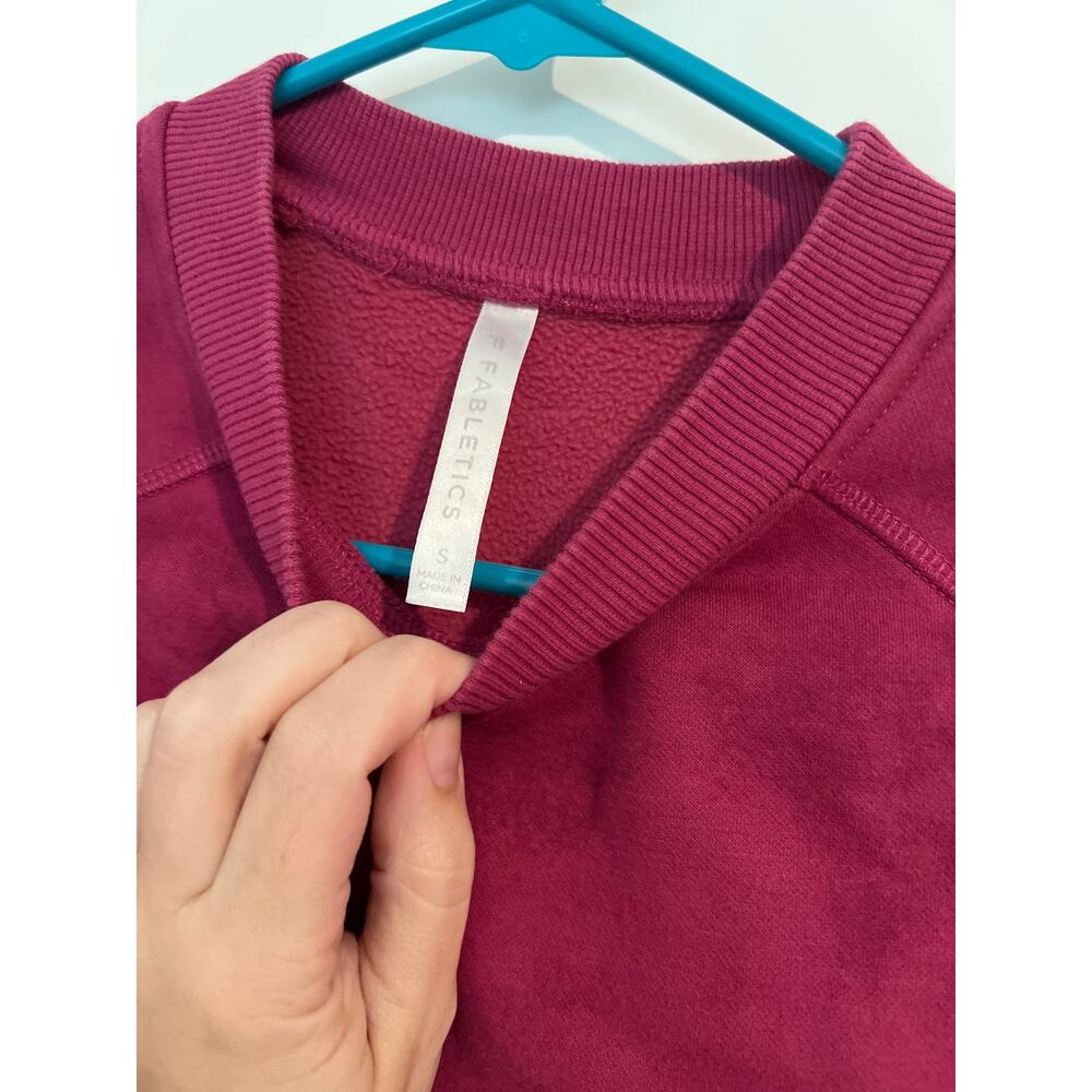 Fabletics Cozy Fleece Raglan Sweatshirt – Size Small - Picture 5 of 6